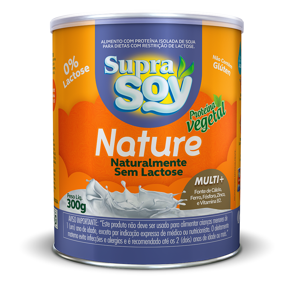 SupraSoy Nature Naturalmente Sem Lactose